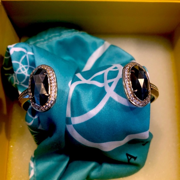 NWOT Kendra Scott RARE & RETIRED Erica Bracelet Pyrite & Yellow Gold So Sparkly! - Picture 4 of 13